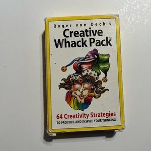 Vintage 1992 Roger Von Oech - Creative Whack Pack